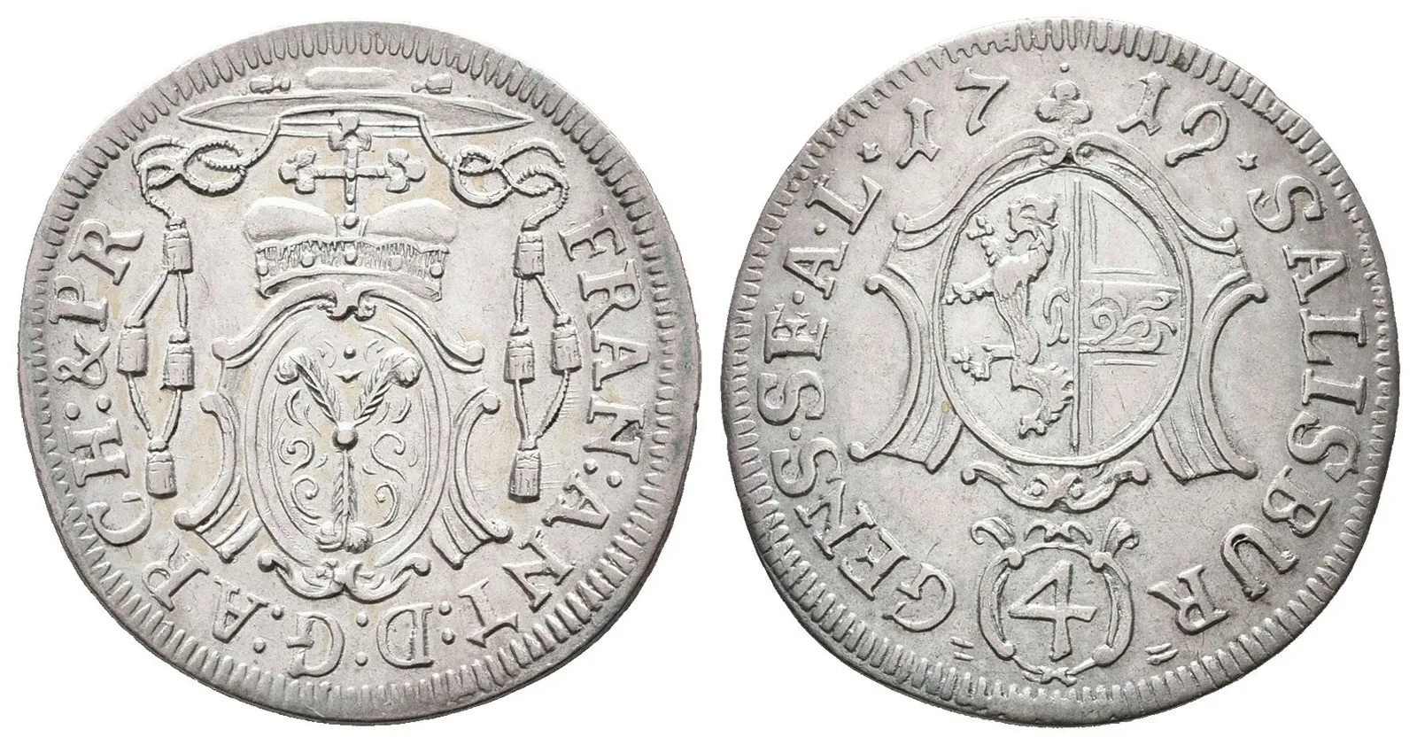 Salzburg - arcibiskupství, Franz Anton Harrach, 1709 - 1727 — 1