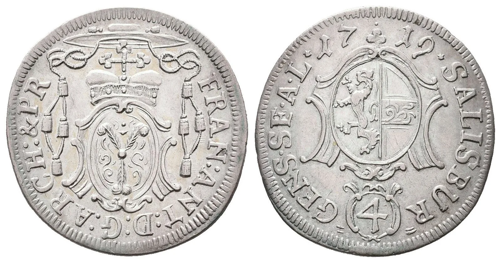 Salzburg - arcibiskupství, Franz Anton Harrach, 1709 - 1727 — 1