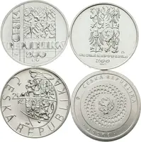 200 Kč 1999 - NATO, Akademi výtvarných umění, VUT Brno, 2000 - MMF, — 2