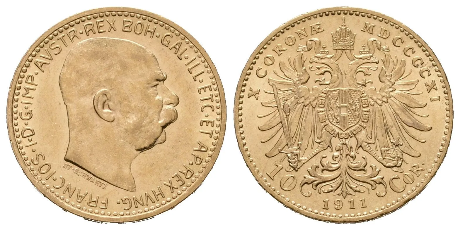 10 Koruna 1911