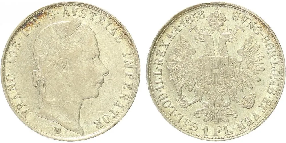 Rakouská a spolková měna, 1857 - 1892 — 1