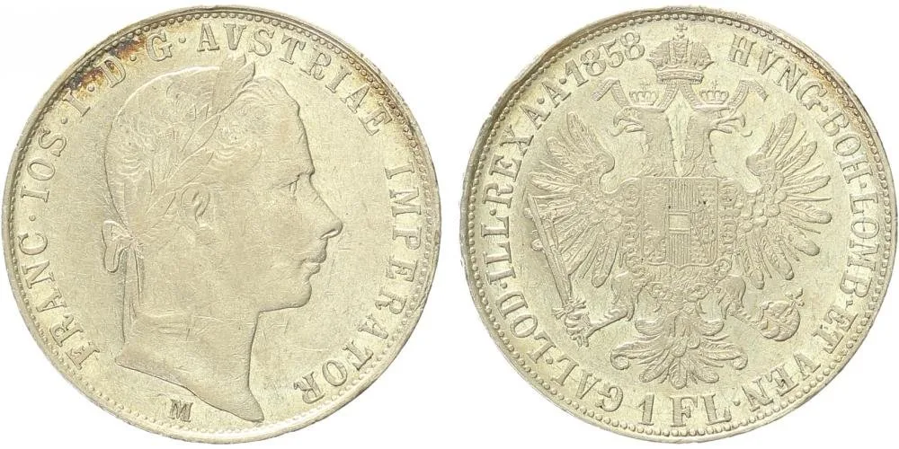 Rakouská a spolková měna, 1857 - 1892 — 1