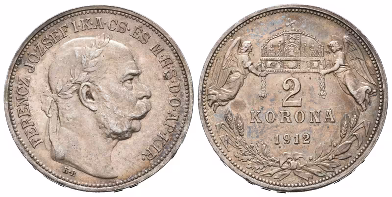2 Koruna 1912 KB