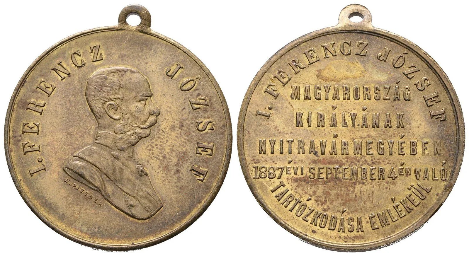 František Josef I., medaile vojenských manévrů — 1
