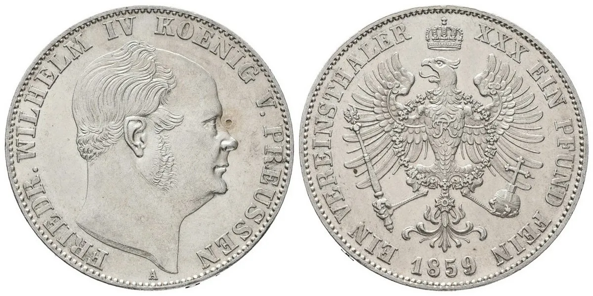 Prusko, Friedrich Wilhelm IV., 1840 - 1861 — 1