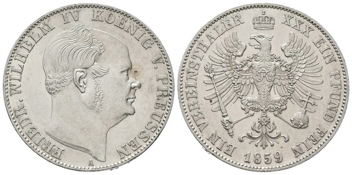 Prusko, Friedrich Wilhelm IV., 1840 - 1861 — 1