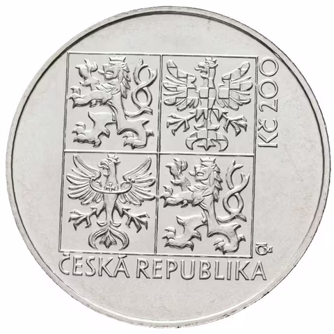 200 Kč 1997 - Automobil Präsident, kapsle, certifikát