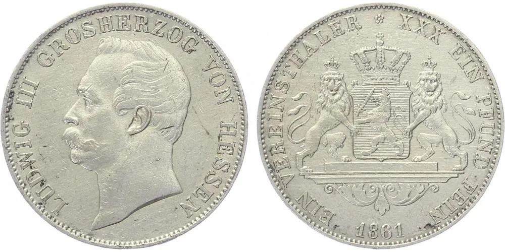 Hessen - Darmstadt, Ludwig III., 1848 - 1877 — 1