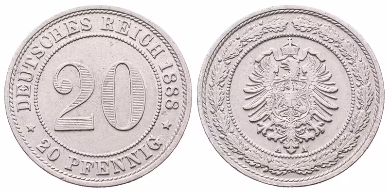 20 Pfennig 1888 A