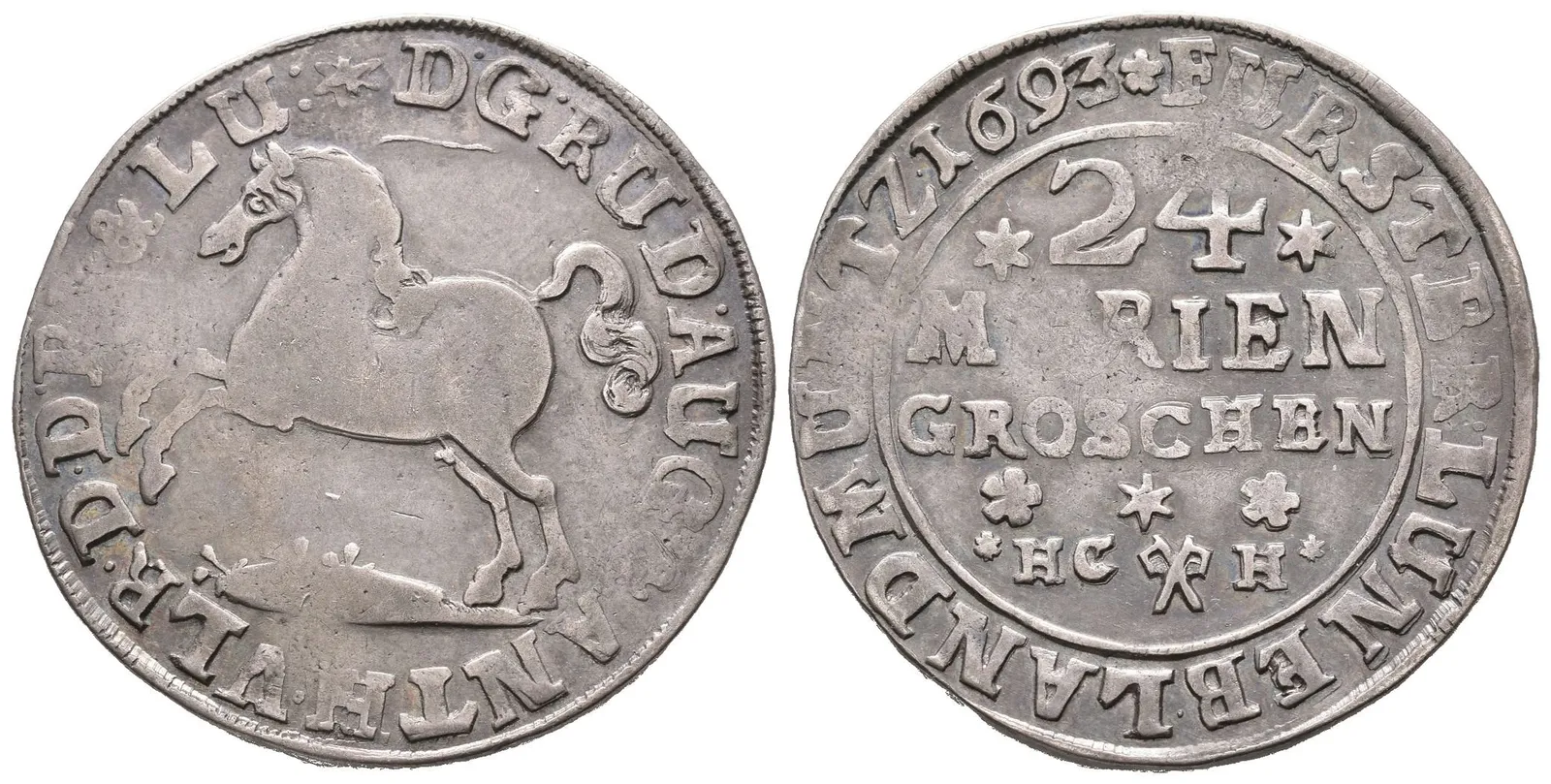 Brunšvick-Wolfenbüttel, 24 Mariánských grošů 1693