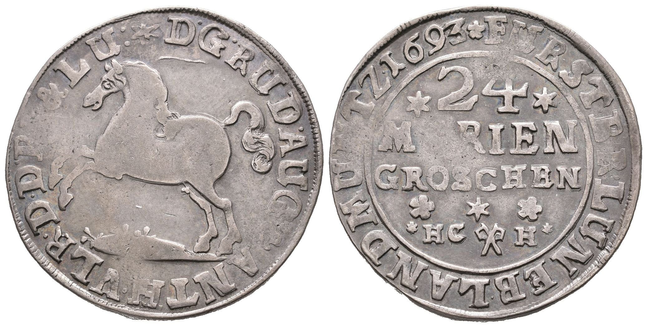 Brunšvick-Wolfenbüttel, 24 Mariánských grošů 1693