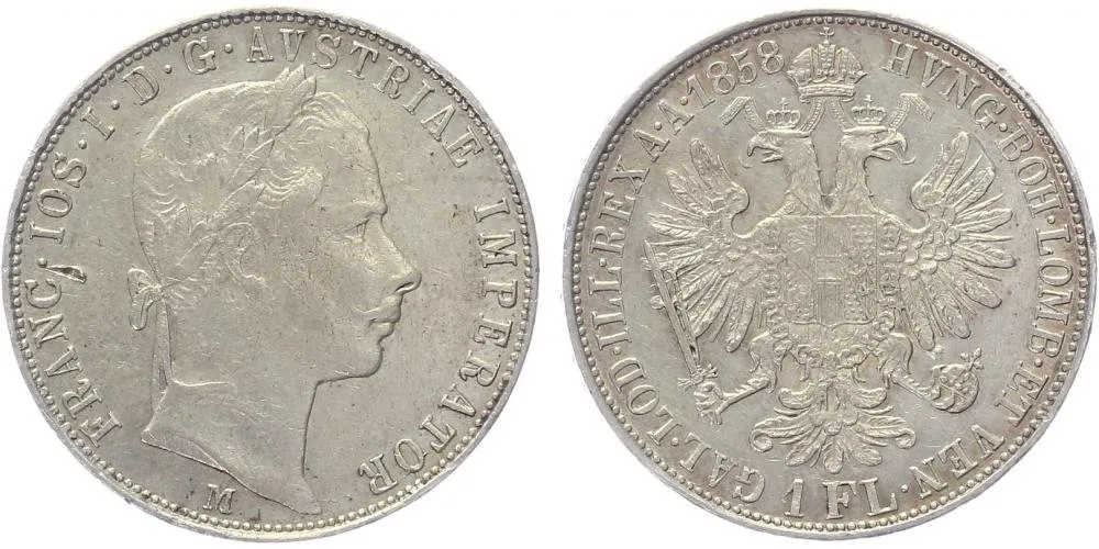 Rakouská a spolková měna, 1857 - 1892 — 1