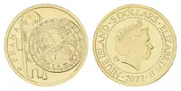 Zlatá mince Praha - dobová pohlednice