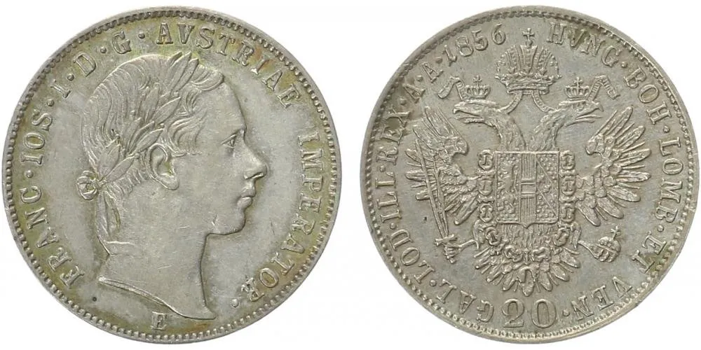 Konvenční měna, 1848 - 1857 — 1
