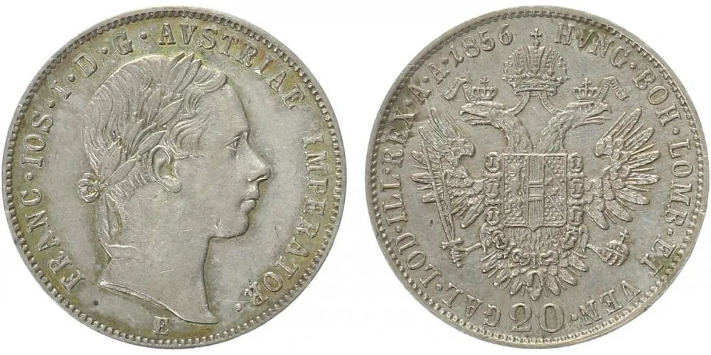 Konvenční měna, 1848 - 1857 — 1