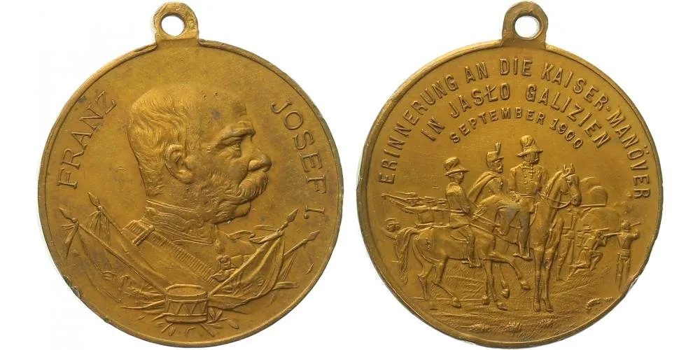 František Josef I., medaile vojenských manévrů — 1