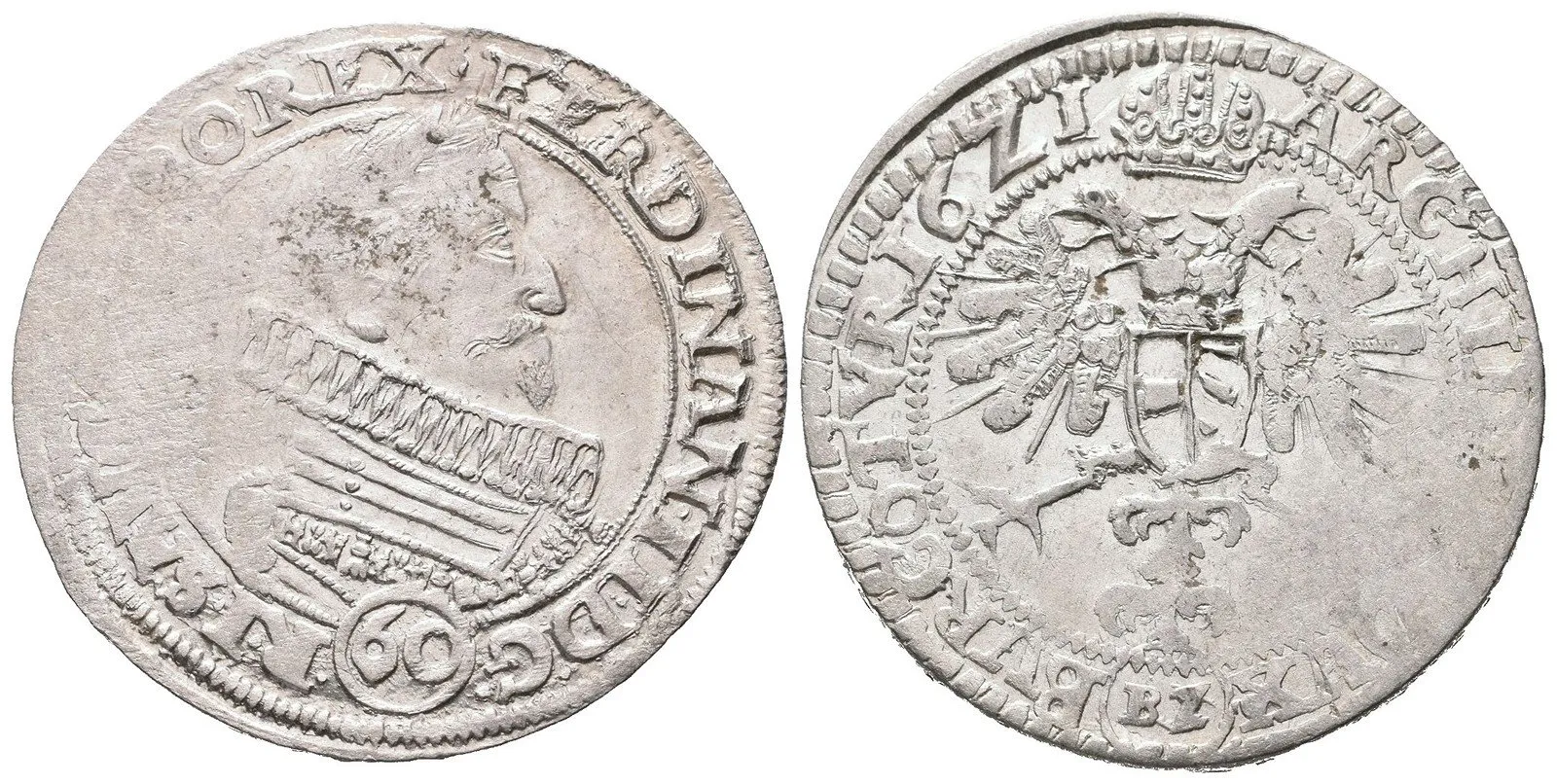 Ferdinand II., 1619 - 1637 (Mince kiprová) — 1