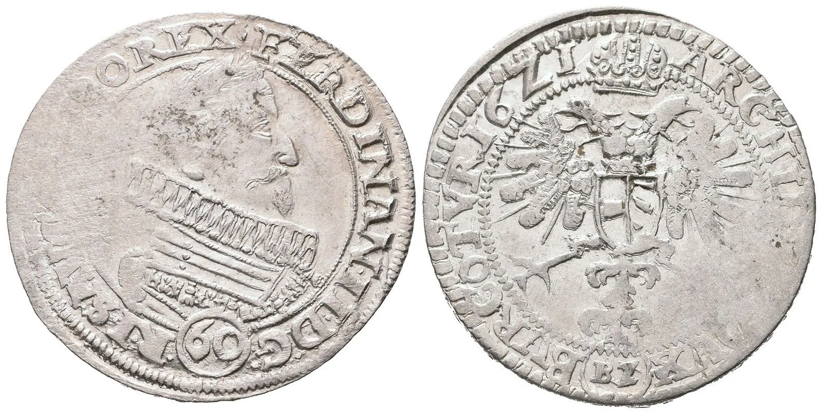 Ferdinand II., 1619 - 1637 (Mince kiprová) — 1