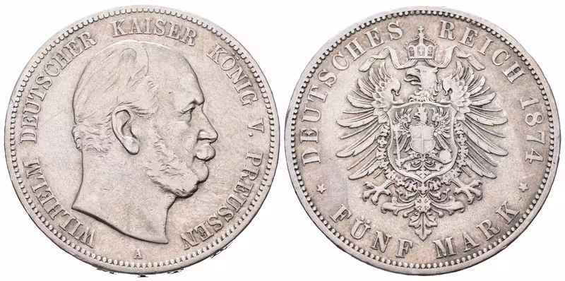 Prusko, 5 Marka 1874 A