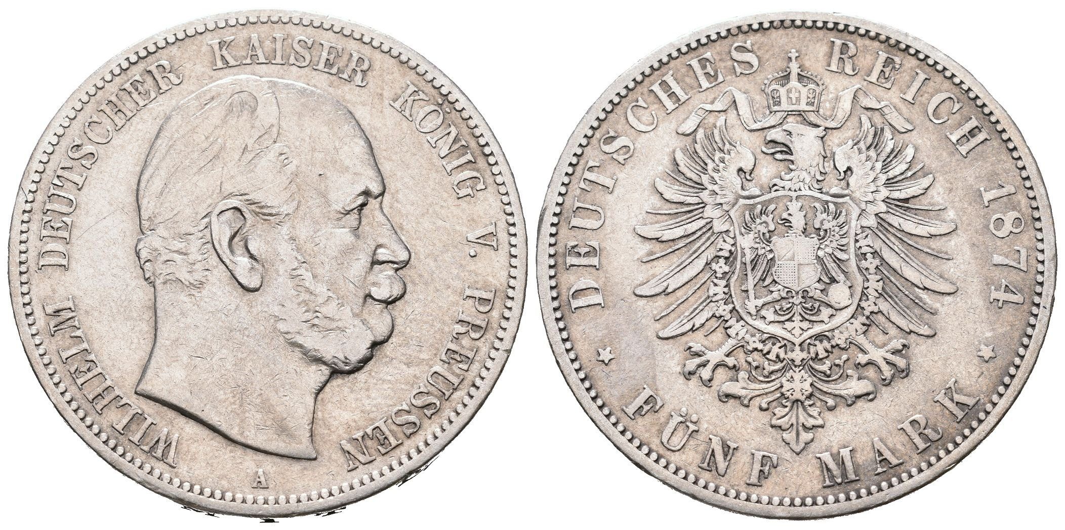 Prusko, 5 Marka 1874 A