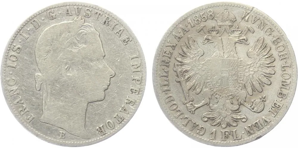 Rakouská a spolková měna, 1857 - 1892 — 1