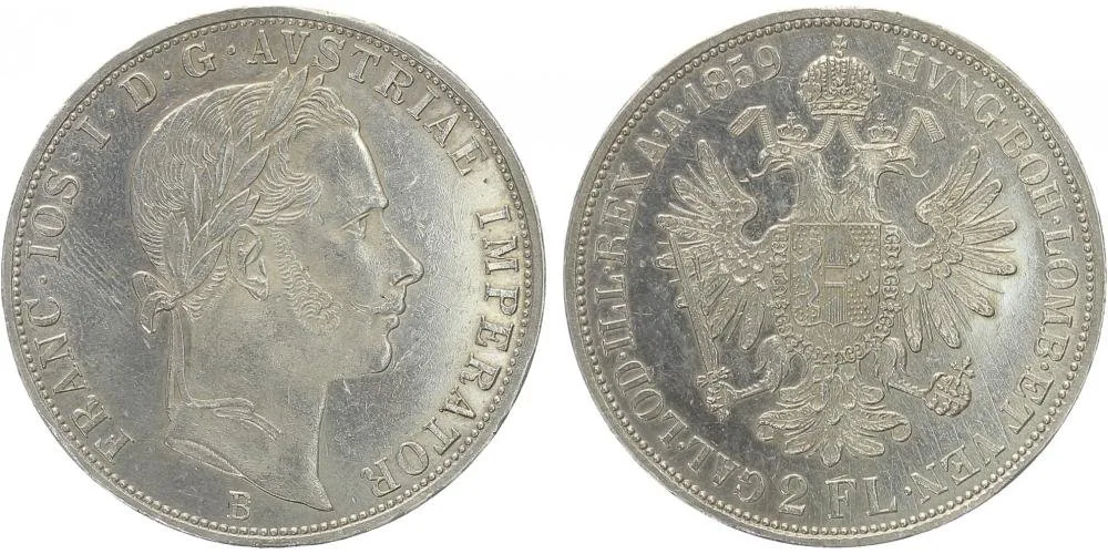 Rakouská a spolková měna, 1857 - 1892 — 1
