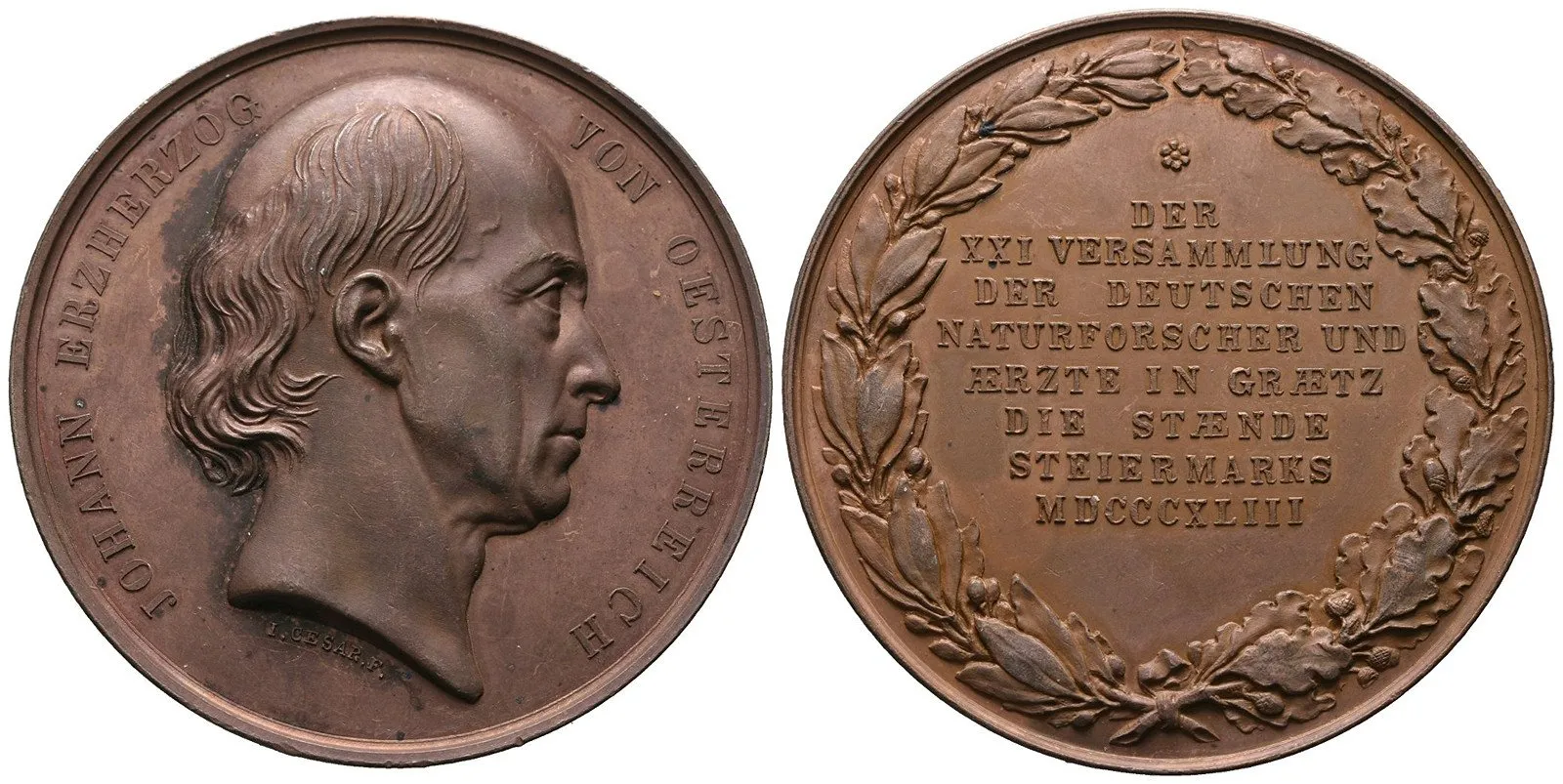 Arcivévoda Johann, 1782 - 1859, kancléř 1848 - 1849 — 1