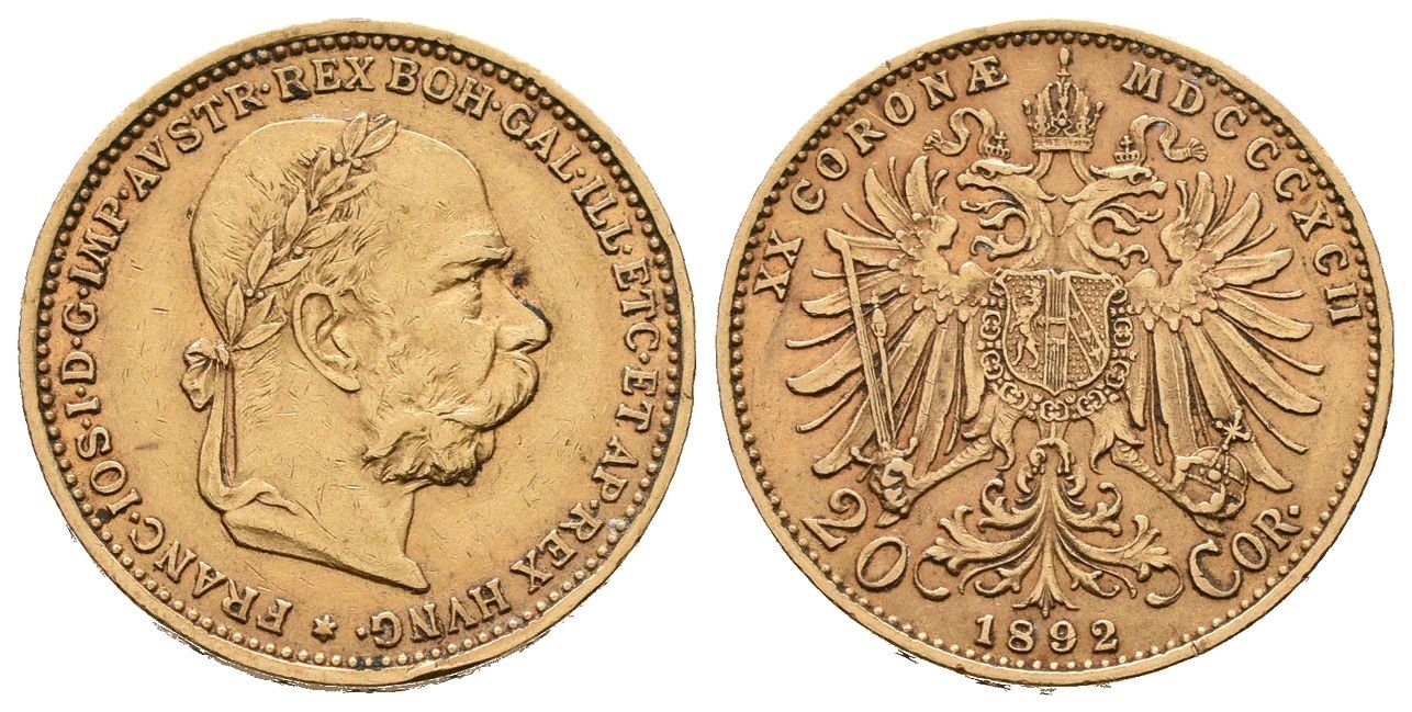 20 Koruna 1892