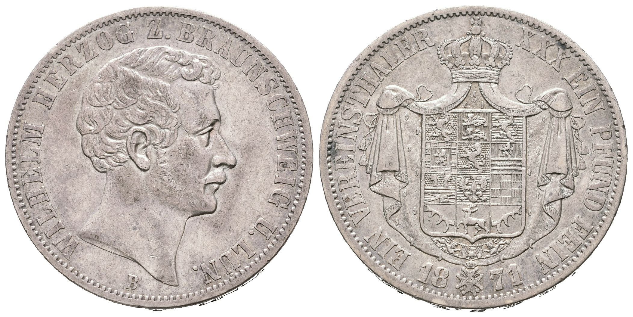 Brunšvick-Luneburg, Spolkový tolar 1871