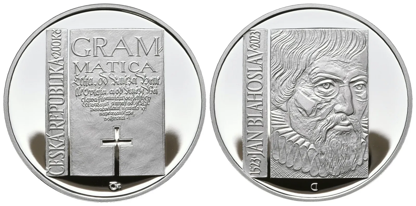 200 Kč 2023 - Jan Blahoslav, PROOF