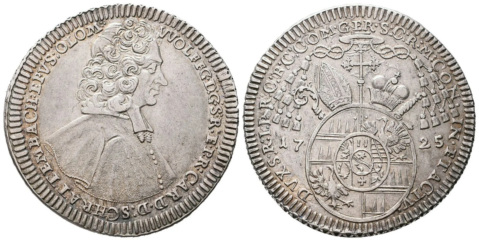 Olomouc - biskupství, Wolfgang von Schrattenbach, 1711 - 1738 — 1