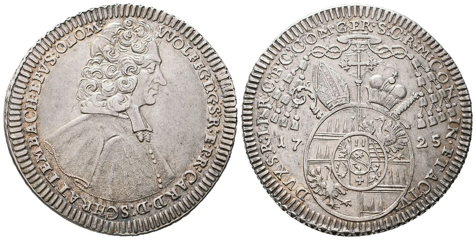 Olomouc - biskupství, Wolfgang von Schrattenbach, 1711 - 1738 — 1
