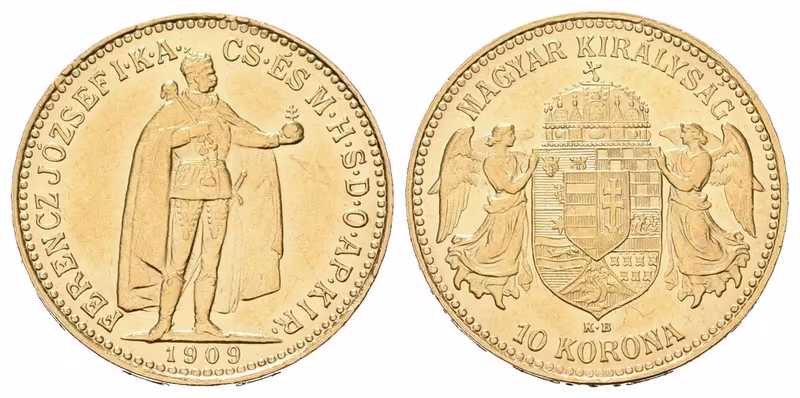 10 Koruna 1909 KB