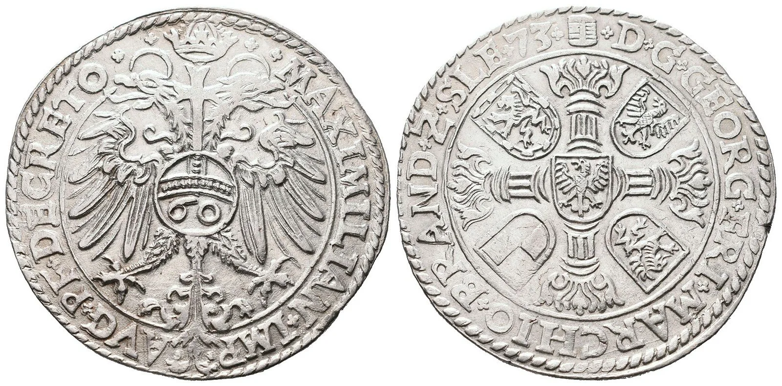 Brandenburg - Franken, Georg Friedrich starší, 1566 - 1603 — 1