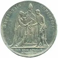 Konvenční měna, 1848 - 1857 — 2