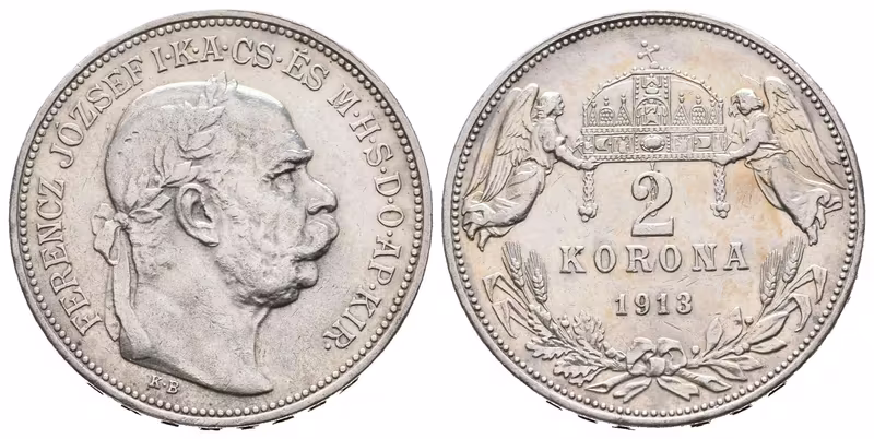 2 Koruna 1913 KB