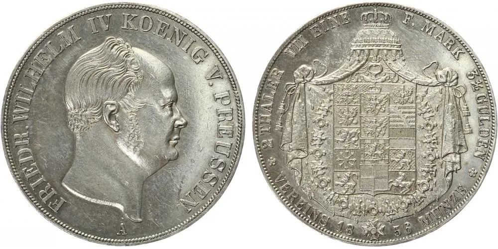 Prusko, Friedrich Wilhelm IV., 1840 - 1861 — 1