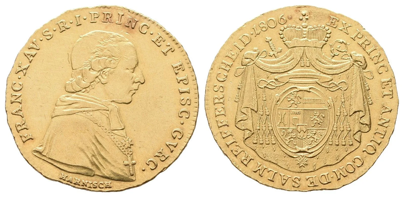 Gurk - biskupství, František Xavier von Salm, 1784 - 1822 — 1