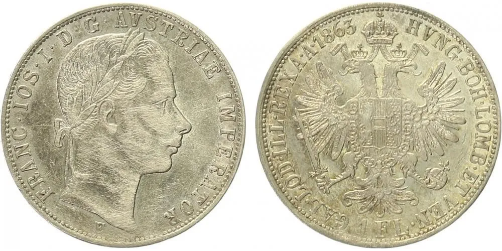 Rakouská a spolková měna, 1857 - 1892 — 1