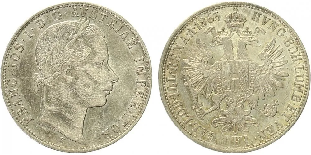 Rakouská a spolková měna, 1857 - 1892 — 1