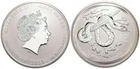 Austrálie, 30 Dollar 2013 - Rok tygra