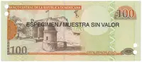 Dominikánská republika, 100 Pesos Oro 2006, P.177s1 - fotografie 2