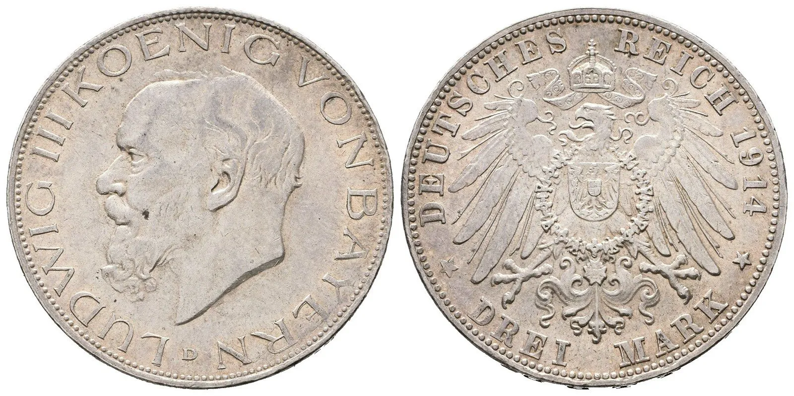 Bavorsko, Ludwig III., 1913 - 1918 — 1