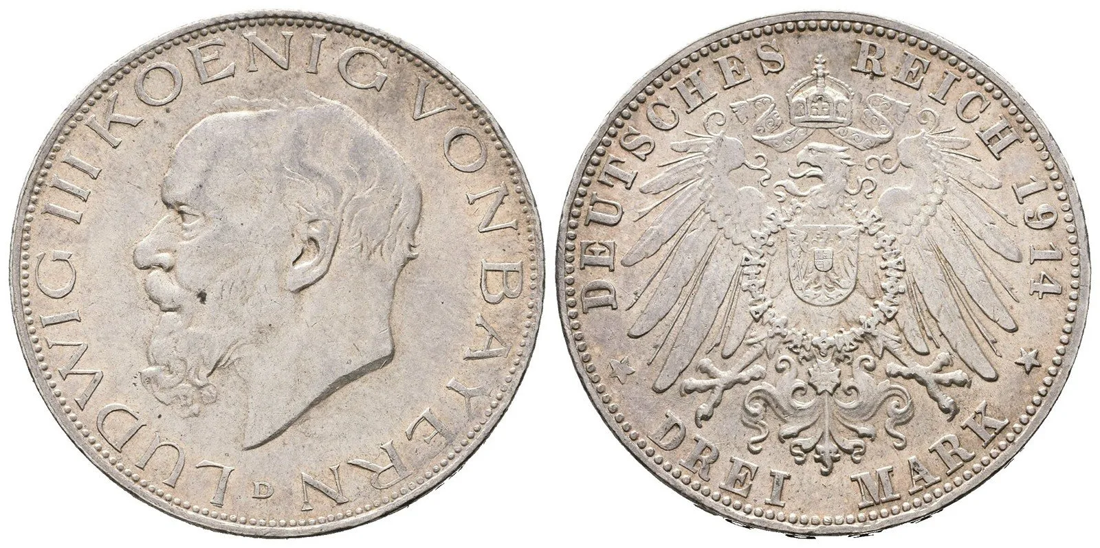 Bavorsko, Ludwig III., 1913 - 1918 — 1