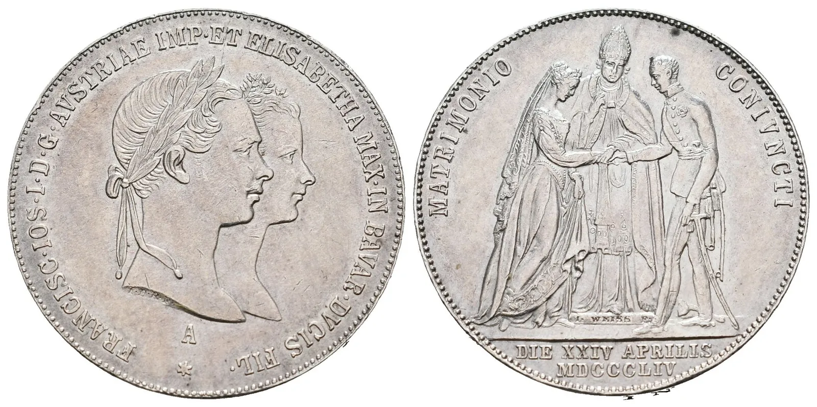 1/2 Tolar 1854 A