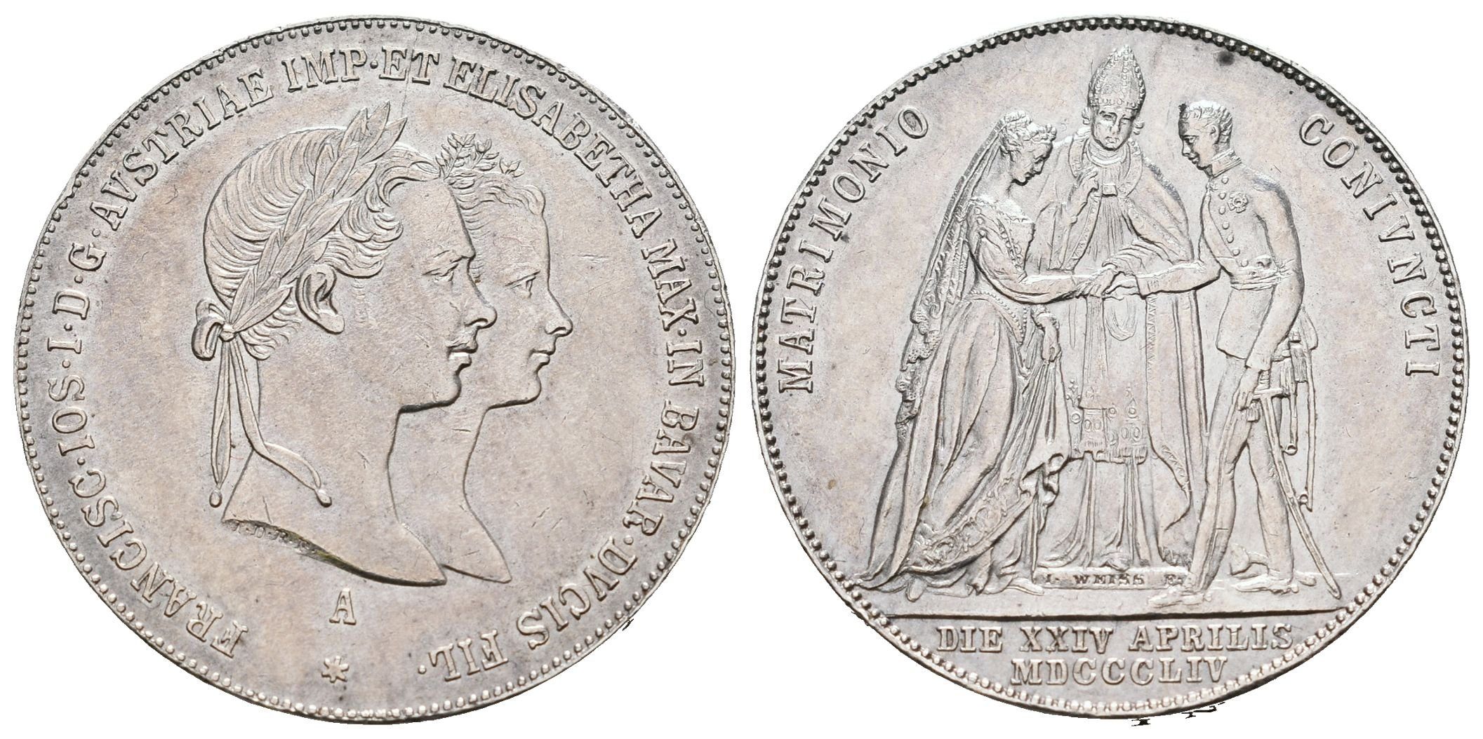 1/2 Tolar 1854 A