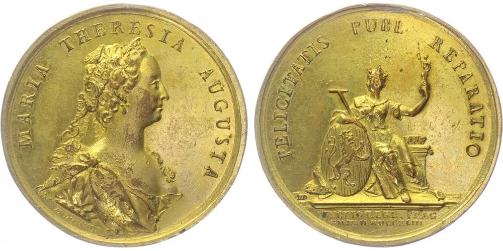 Marie Terezie, 1740 - 1780 — 1