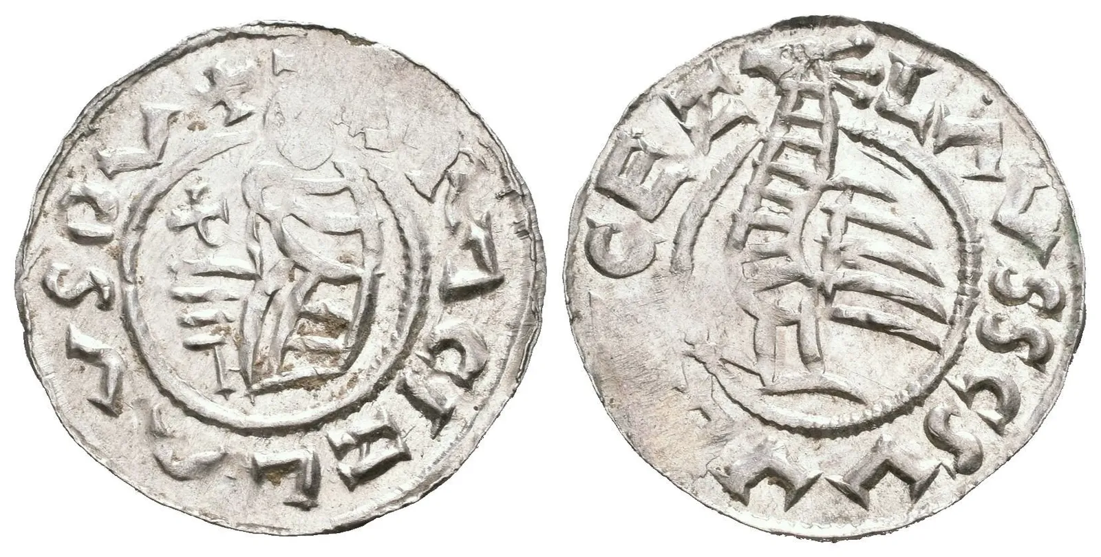 Denár, Cach 313 (0,97 g), velmi pěkná zachovalost, lehce ned. a drobné rysky — 1