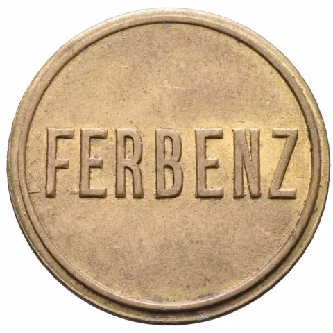 Rvenice / Ferbenz - Schwarzenberské panství, známka na chmel.