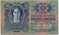 20 Koruna 1913 (1919), I. vydání, Hej.2 - fotografie 2